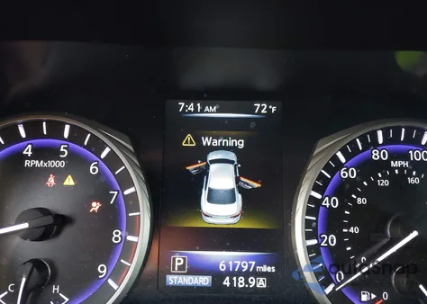 2015 Infiniti Q50 Premium z USA, uszkodzony, nr VIN JN1BV7AP9FM346860